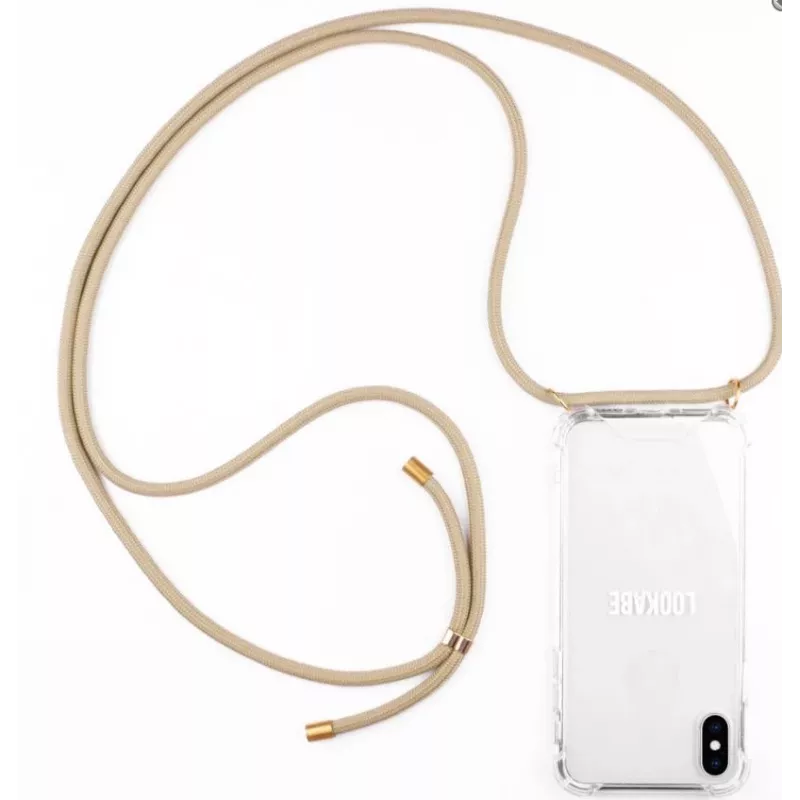 Colar Lookabe loo008 dourado nude – pendente acessório portátil para smartphone