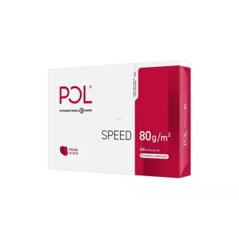 Papel de cópia Igepa POLSPEED A4 80 g/m² 500 folhas — papel multifunções de escritório, FSC, ECF, pH neutro