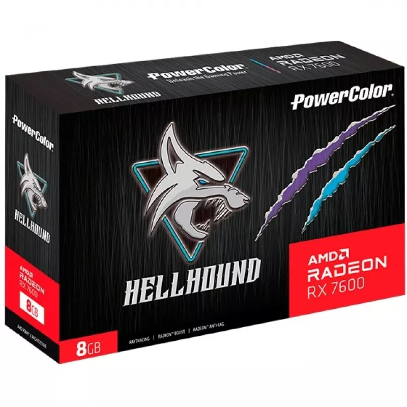Placa gráfica AMD Radeon RX 7600 8 GB GDDR6