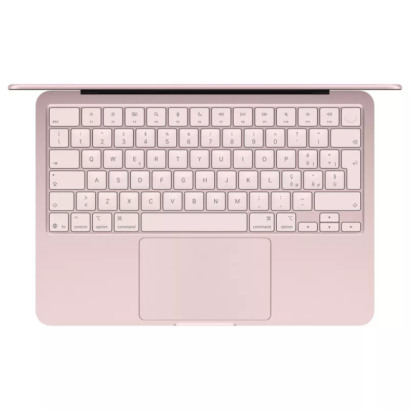 MacBook Neo 13 rosa MHFJ4D/A Apple chip A18 Pro, CPU de 6 núcleos, GPU de 5 núcleos, 8 GB, 512 GB SSD, Touch ID