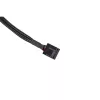 Extensão de cabo Alphacool 18675 plástico preto 600 mm