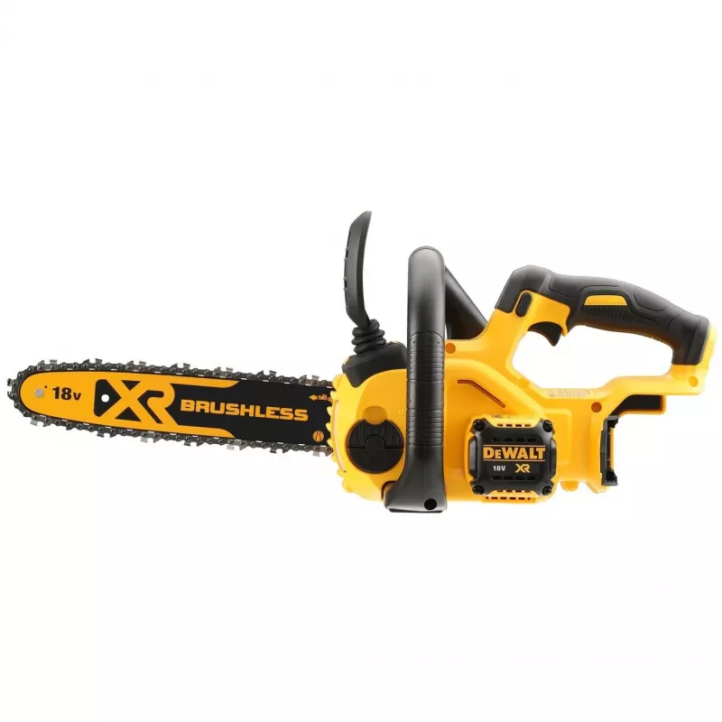 Motosserra DeWALT DCM565N-XJ — sem fios a bateria, lâmina 30 cm, capacidade da bateria 5 Ah, depósito de óleo 0,14 L