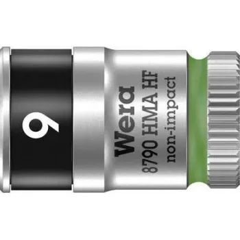 Ponta de chave hexagonal Wera HF 1/4 9x23 (05003724001)
