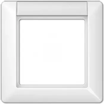 Placa de parede JUNG AS 581 NA WW branco, duroplástico, 80,5×80,5 mm
