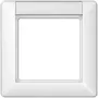 Placa de parede JUNG AS 581 NA WW branco, duroplástico, 80,5×80,5 mm