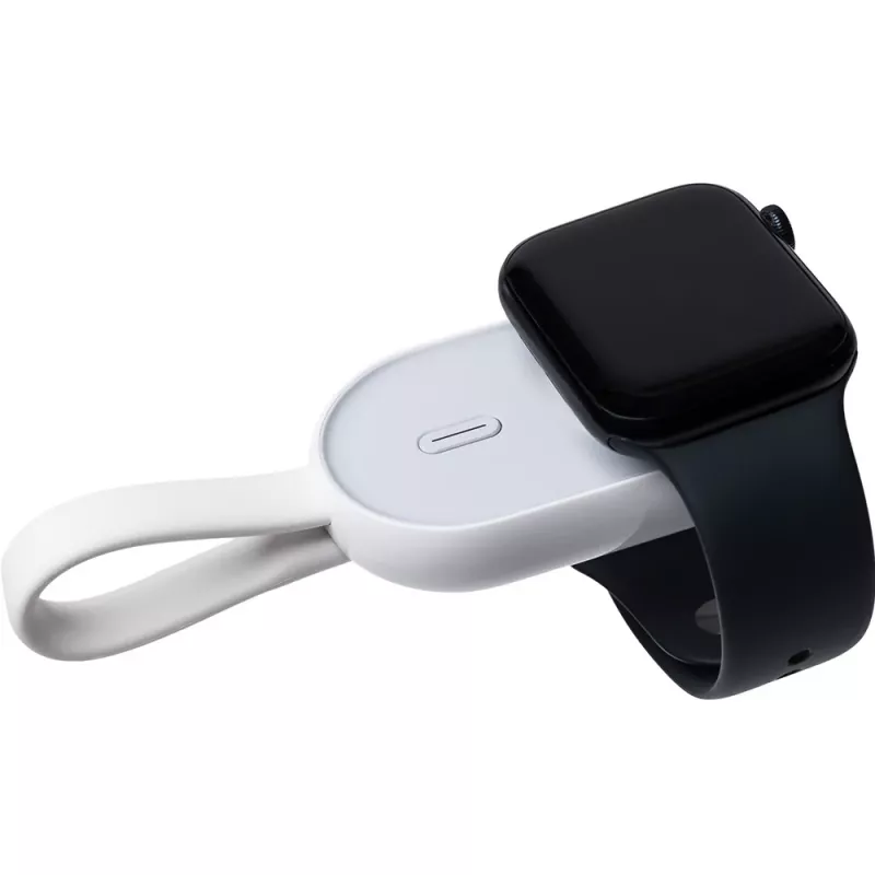 Carregador powerbank sem fios Tellur TLL151441 1200 mAh para Apple Watch – carregador sem fios portátil