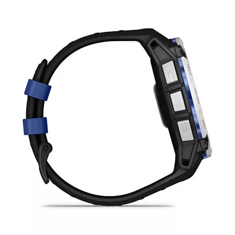 Smartwatch GARMIN Instinct 3,05 cm (1,2 polegadas) AMOLED 45 mm 390x390 px ecrã tátil preto branco GPS 4 GB 53 g pulseira de silicone