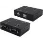 Cabo adaptador série Exsys USB 2.0 para 2 portas RS-232 EX-13072HM caixa metálica