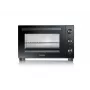 Forno elétrico de mesa autónomo SEVERIN TO 2076 — 46 L, 1800 W, autónomo, preto, 515×420×365 mm