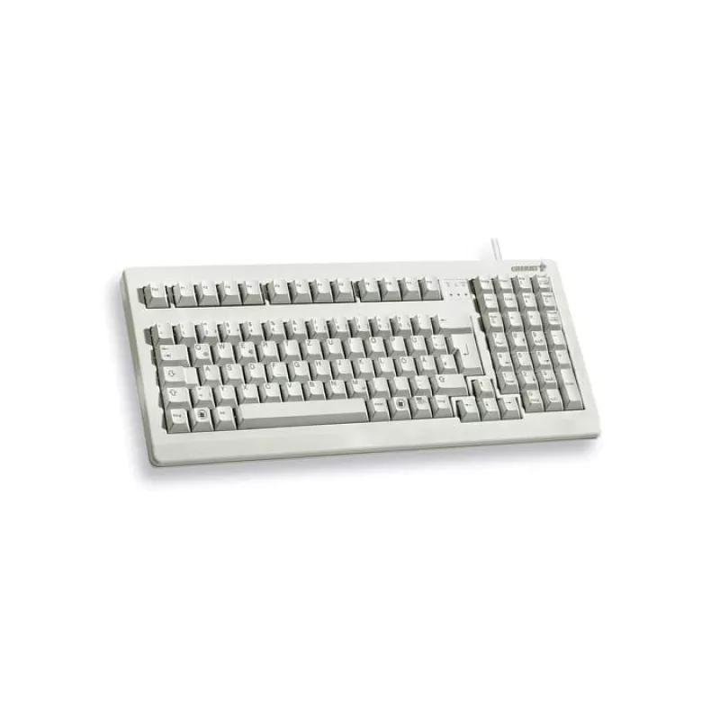 Teclado CHERRY G80-1800 Universal USB QWERTZ Alemão cinzento