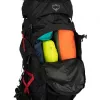 Mochila de trekking Osprey Aether Plus 85 L/XL preto