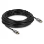 Cabo ótico ativo DisplayPort 2.1 DELOCK 8K 60Hz 40Gbps 25m