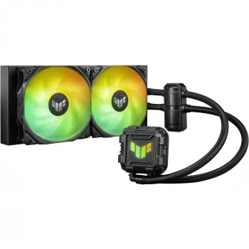 Kit de refrigeração líquida para processador ASUS TUF GAMING LC II 240 ARGB 12 cm preto