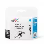 Tinta para Epson T09K2 TBE-408LC 100% nova ciano