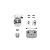 Drone DJI Flip com 4 rotores, câmara de 48 MP, vídeo 3840×2160, bateria 3110 mAh, preto/branco