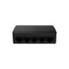 Switch de rede TENDA SG105M — 5 portas Gigabit Ethernet (10/100/1000), preto, montagem em secretária/parede