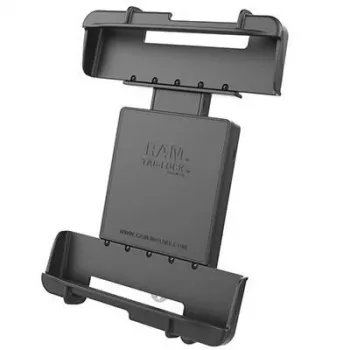 RAM Mounts suporte universal Tab-Lock (bloqueável) para Panasonic Toughpad FZ-G1 – encaixe AMPS, conjunto de parafusos (RAM-HOL-TABL19U)