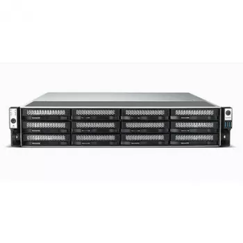 TerraMaster U12-500 Plus NAS em rack (2U) Intel® Core™ i7 16 GB DDR5 0 TB cinzento