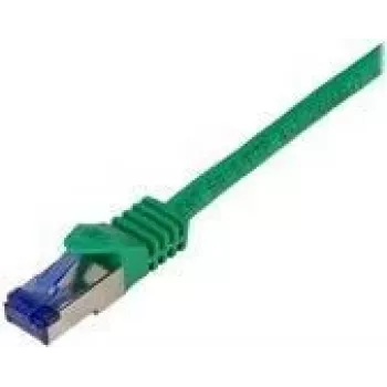 Logilink Professional Ultraflex - Cabo patch - RJ-45 (M) para RJ-45 (M) - 50 cm - 6 mm - S/FTP - Cat.7 cabo bruto (cabo) / CAT 6a (conectores) - sem halogéneos, moldado, com proteção anti-dobras - verde RA