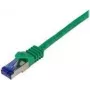 Logilink Professional Ultraflex - Cabo patch - RJ-45 (M) para RJ-45 (M) - 50 cm - 6 mm - S/FTP - Cat.7 cabo bruto (cabo) / CAT 6a (conectores) - sem halogéneos, moldado, com proteção anti-dobras - verde RA