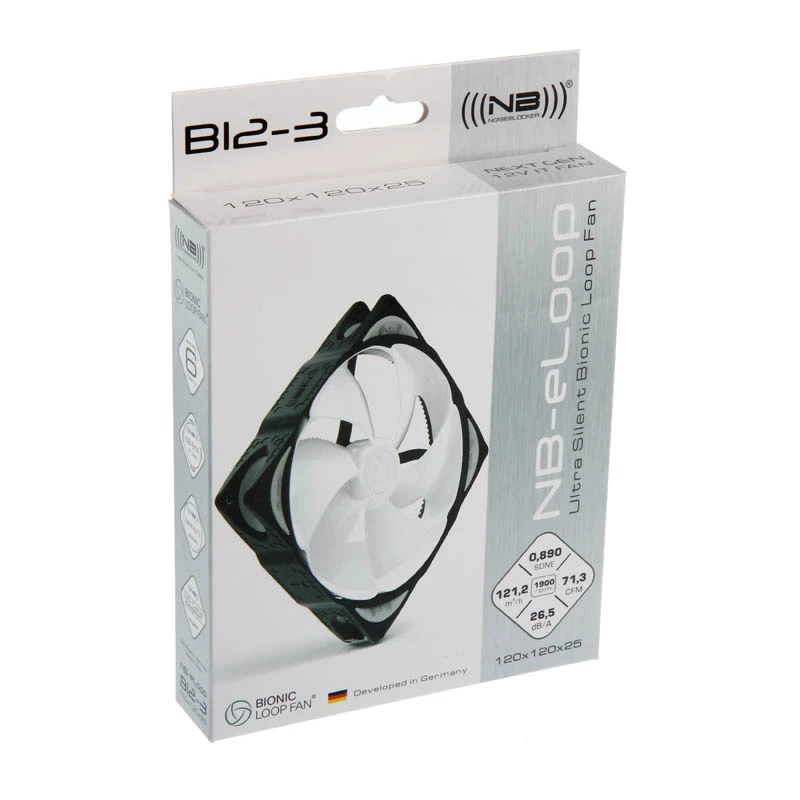 Ventoinha Noiseblocker eLoop B12-3