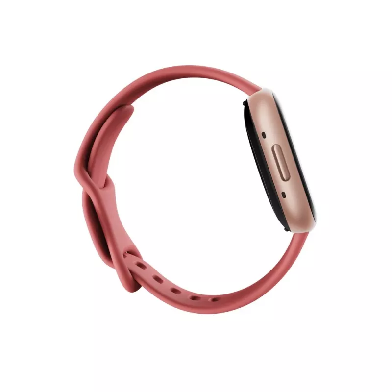 Smartwatch Fitbit Versa 4 digital ecrã tátil rosa