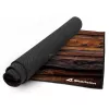 Sharkoon SKILLER SFM12 Wood tapete para cadeira gaming, 140 x 100 cm, castanho