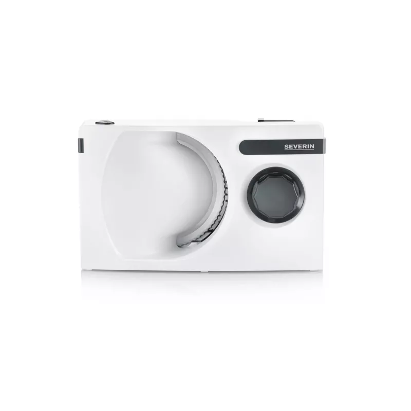Máquina de cortar fiambre Severin AS 3912 elétrica 100 W branco plástico