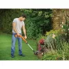 Black+Decker ST1823 aparador de relva a bateria de 18 V, 25 cm, Li-ion de 1,5 Ah, haste telescópica, laranja/preto
