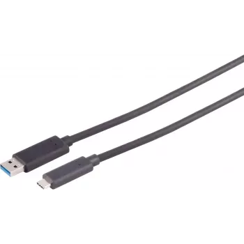 Cabo adaptador USB-A para USB-C ShiverPeaks 30-38095 USB 3.2 Gen1 (5 Gbit/s) — 20 m