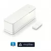 Sensor de contacto de porta/janela II [+M] da Bosch Smart Home – detetor de abertura, branco, pack de 3