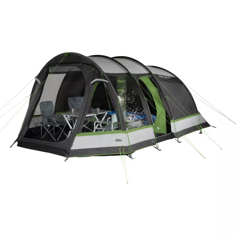 Tenda de túnel familiar High Peak Bozen 5.0 (cinzento/verde)