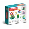 Conjunto de construção magnético MAGFORMERS Twinkling Garden — 27 peças, placas de construção magnéticas