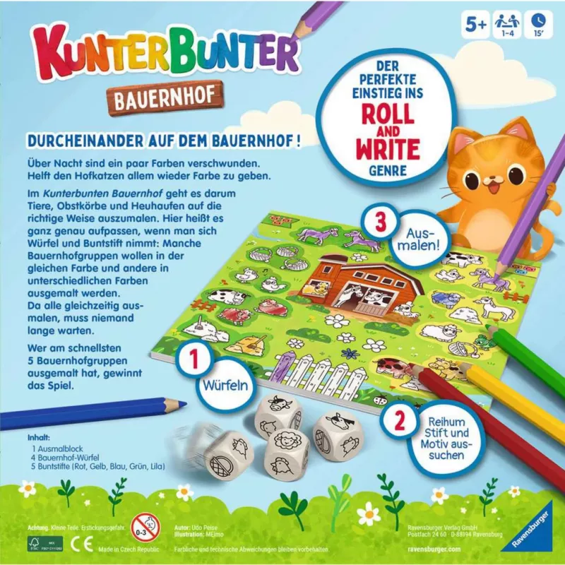 Kunterbunter Bauernhof, jogo de tabuleiro