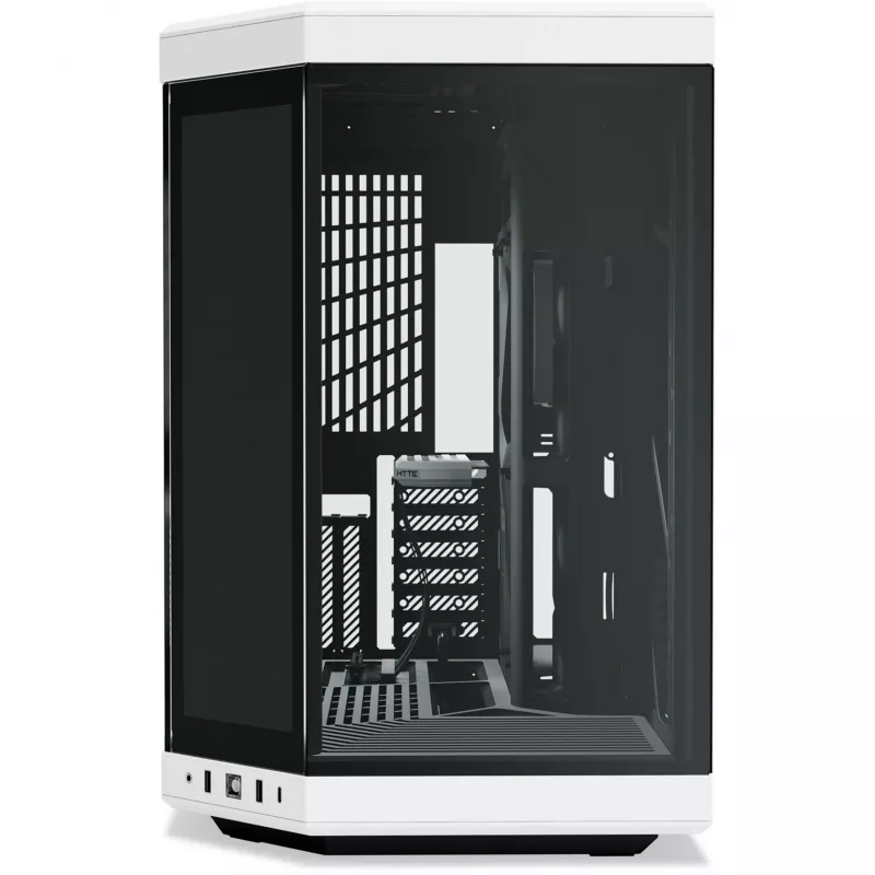 Caixa PC HYTE Y70 Touch Infinite Midi Tower preto, branco