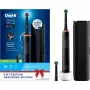 Escova de dentes elétrica rotativa Oral-B Pro 3 3500 para adultos preta