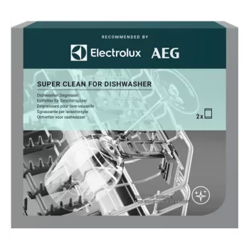 Detergente em pó para máquina de lavar louça Electrolux M2DCP051 100 kg (2 unid.) – pó, caixa, pack de 2