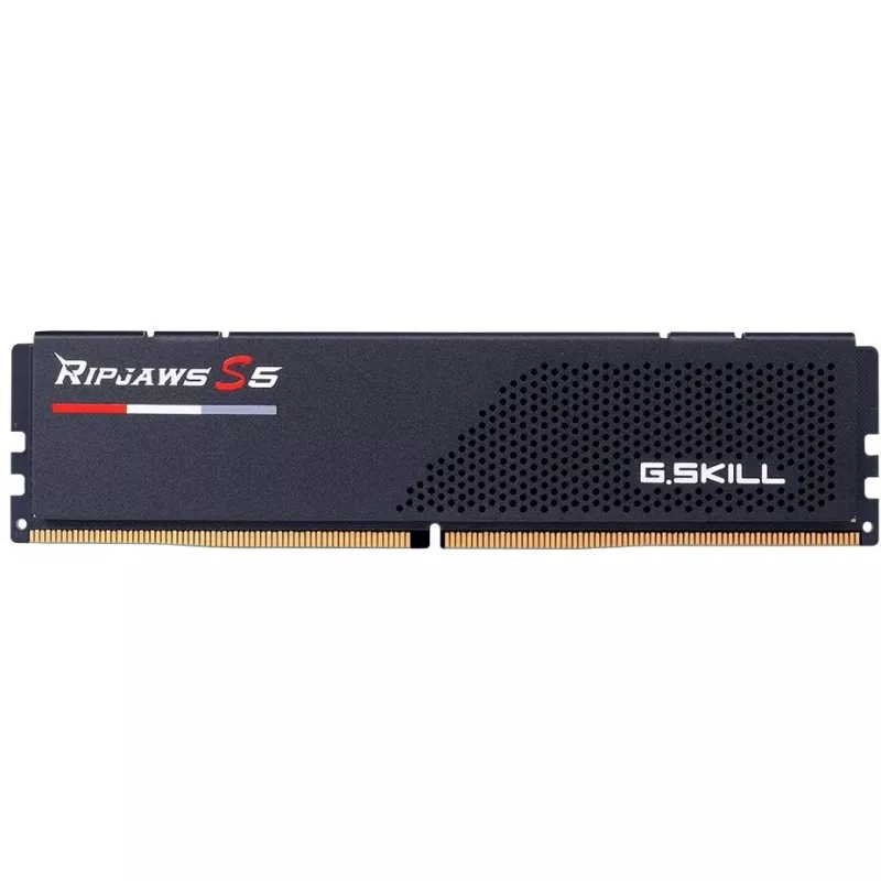 DIMM 64 GB DDR5-6000 (2x 32 GB) Dual-Kit, memória RAM preta, F5-6000J3636F32GX2-RS5K, Ripjaws S5, INTEL XMP