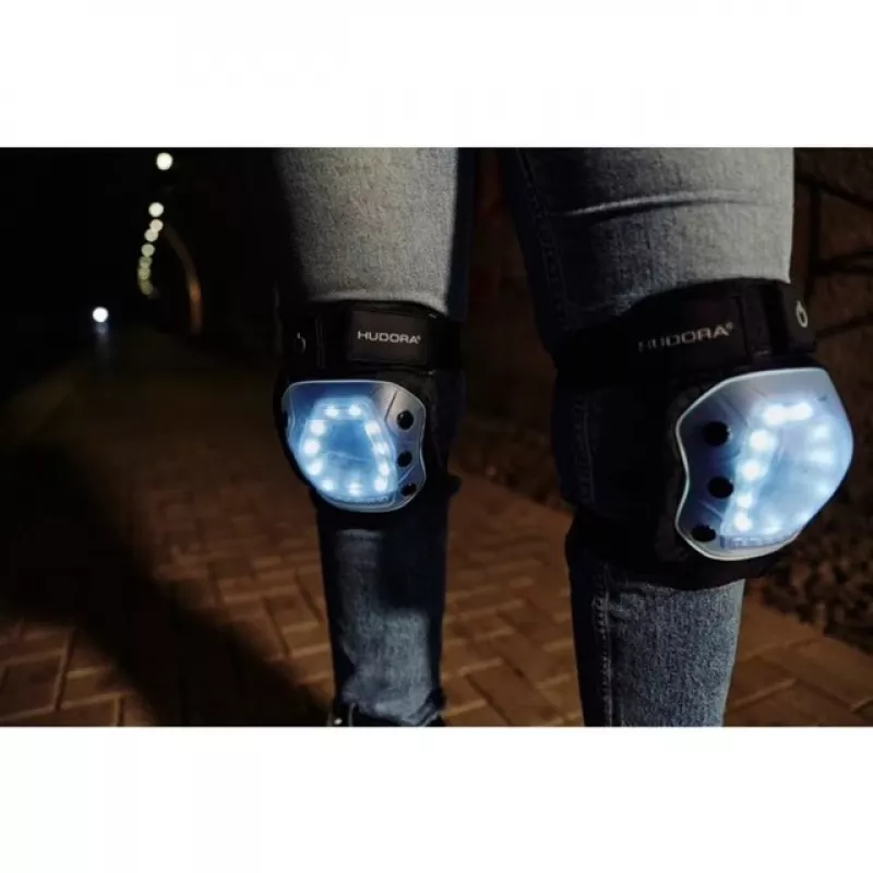 Proteções HUDORA tamanho L 83012/00 – proteção corporal durável e confortável