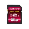 Cartão de memória flash Transcend 16GB SDHC Classe 10 UHS-I 600x TS16GSDHC10U1