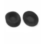 Almofadas auriculares de substituição par para auscultadores Sennheiser — modelo 050635, disco de espuma, preto