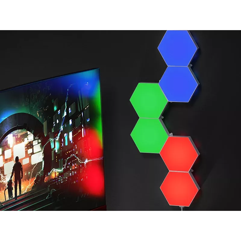 Painel LED RGB embutido TRACER Smart Hexagon Tracer 47256 Ambience TRAOSW47256
