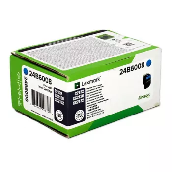 OEM Lexmark 24B6008 ciano 3000 páginas toner original OLEX24B6008