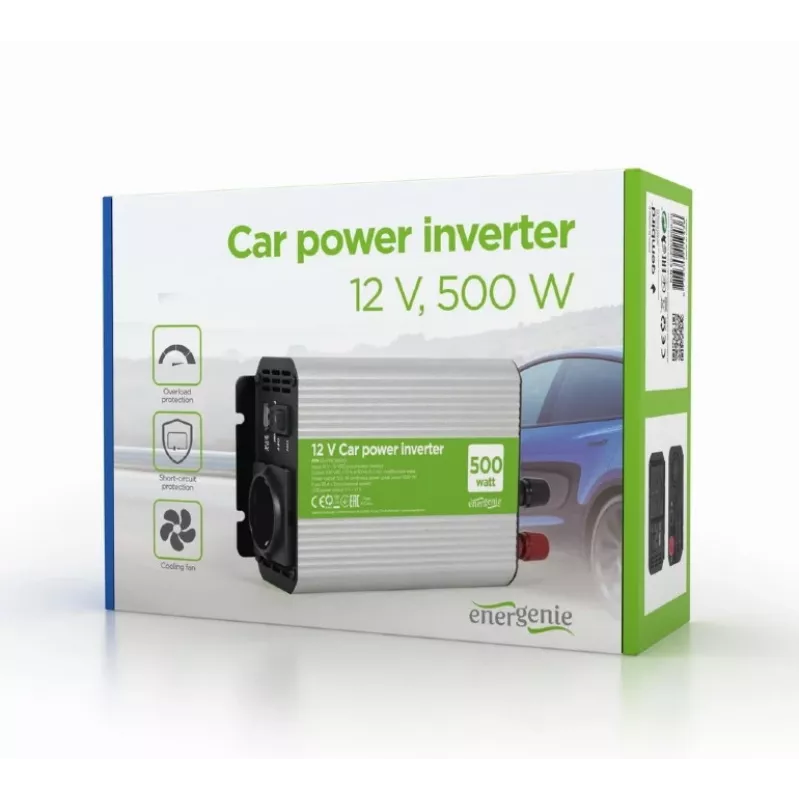 Conversor de tensão para automóvel 12V 500W