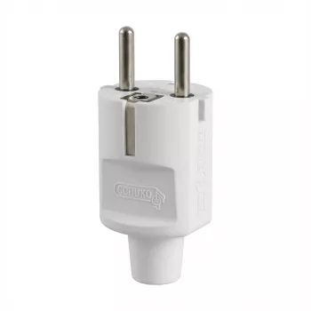 ABL 100000046 Ficha compacta. SCHUKO & fr-be. TPE. Cinzenta. IP20. Tipo 1505