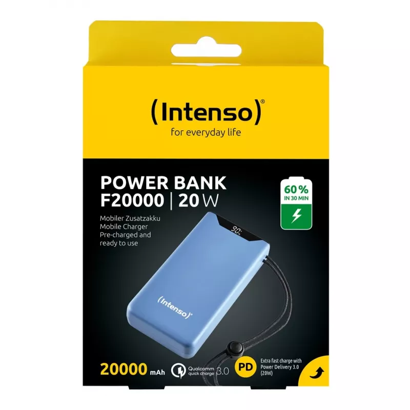 Powerbank Intenso 7332055 polímero de lítio (LiPo) 20000 mAh azul