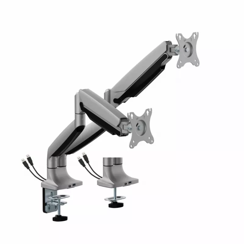 Suporte de secretária ART para 2 monitores LCD 17-35''