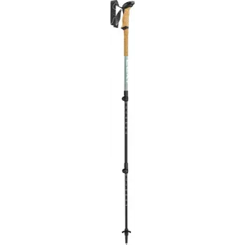 Bastões de trekking Leki Makalu Lite ajustáveis 90–125 cm, cinzento-verde