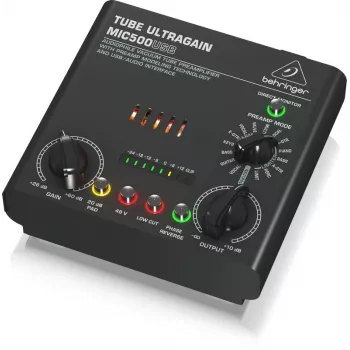 Behringer MIC500USB pré-amplificador de áudio