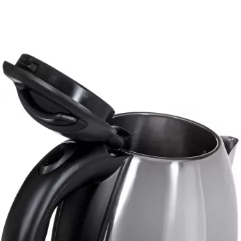 Chaleira elétrica ESPERANZA 1,0 L aço inoxidável e plástico, 1350 W, sem fios, desligamento automático